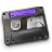 Cassette Purple Icon 48px png